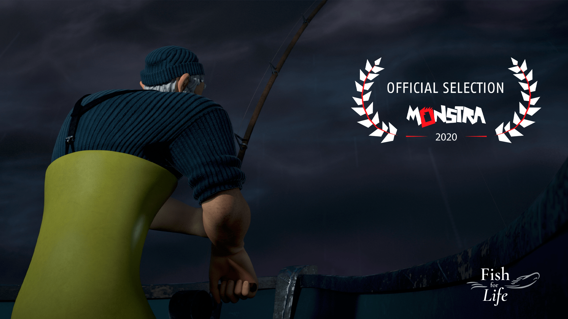 Official Selection at MONSTRA 2020 - Fish for Life